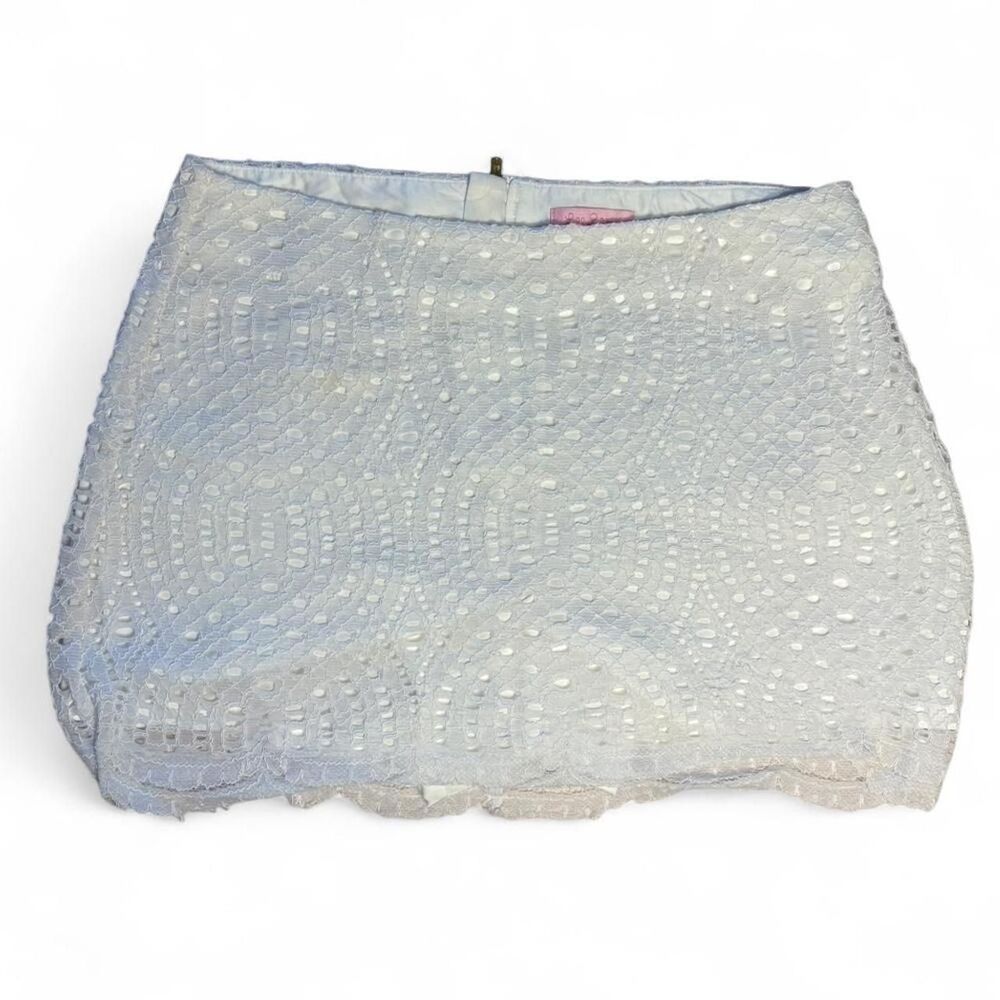 Lilly Pulitzer Alice Resort White Lace Skort Size 2